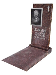 Памятники из коричневого гранита