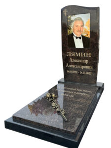 Памятники из коричневого гранита