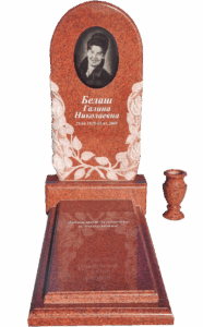 Памятники из красного гранита