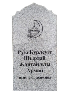 Памятники из серого гранита