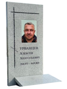 Памятники из серого гранита