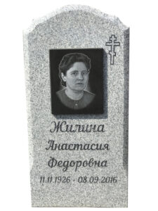 Памятники из серого гранита