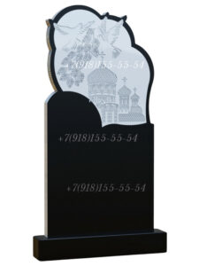 Надгробия с резьбой храма